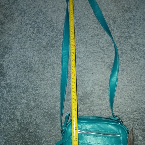 Bueno Vintage Green Crossbody Bag New - Picture 5 of 13